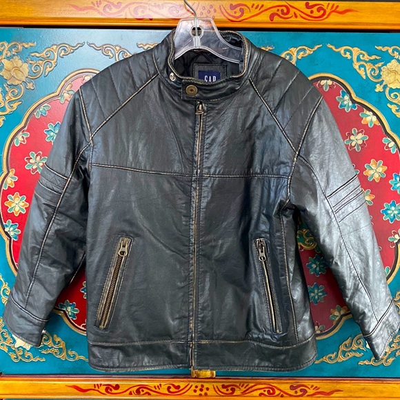 GAP Kids Genuine Leather Jacket